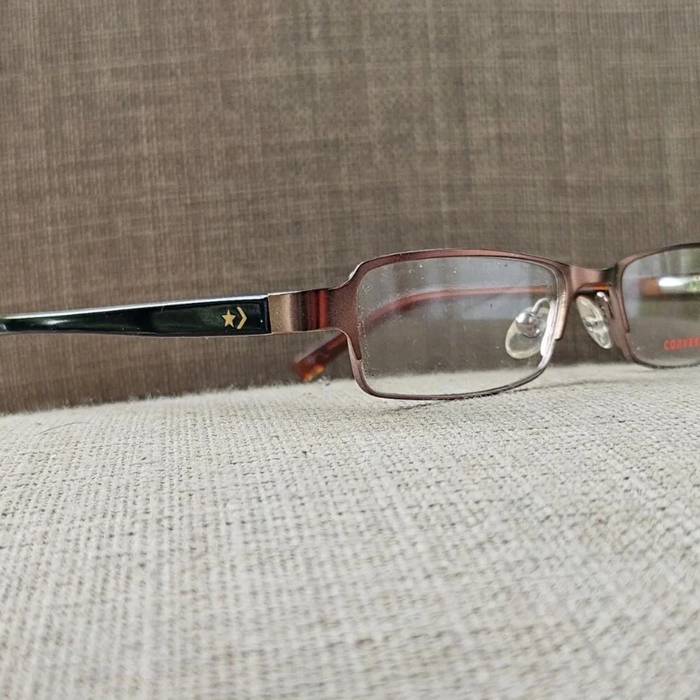 Converse Youth Kids Eyeglasses Frame ENERGY Brown 46[]16 125 Glasses NWT